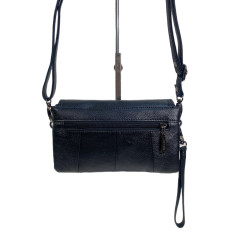 На фото 2 - Женская сумка из натуральной кожи, цвет черный На фото 2 - Женская сумка из натуральной кожи, цвет черный