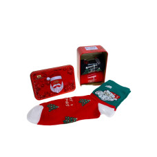 На фото 1 - Набор мужских носков в коробке