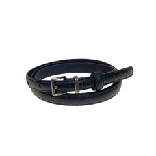 На фото 1 - Ремень женский из натуральной кожи, цвет черный На фото 1 - Ремень женский из натуральной кожи, цвет черный