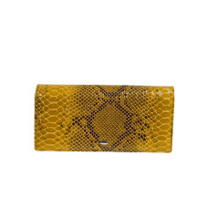 На фото 1 -  Женский кошелёк из натуральной кожи, цвет желтый