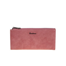 На фото 1 -  Женское портмоне из искусственной кожи, цвет розовый На фото 1 -  Женское портмоне из искусственной кожи, цвет розовый