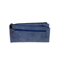 На фото 2 -  Женское портмоне из искусственной кожи, цвет голубой На фото 2 -  Женское портмоне из искусственной кожи, цвет голубой