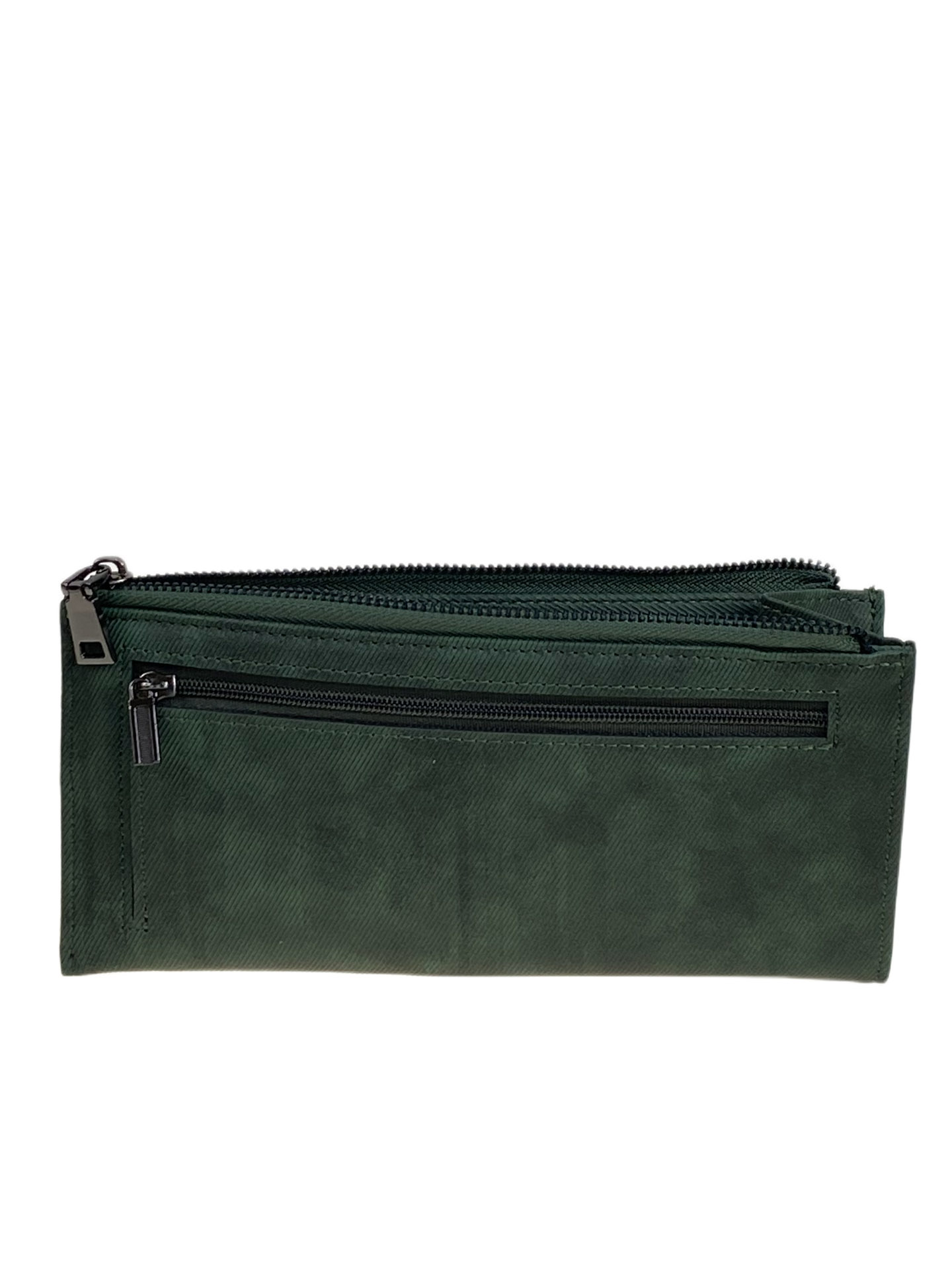 На фото 2 -  Женское портмоне из искусственной кожи, цвет зеленый На фото 2 -  Женское портмоне из искусственной кожи, цвет зеленый