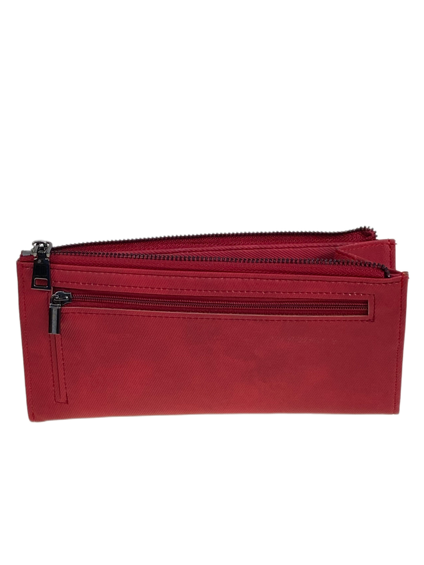 На фото 2 -  Женское портмоне из искусственной кожи, цвет бордово-красный На фото 2 -  Женское портмоне из искусственной кожи, цвет бордово-красный