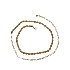 На фото 1 - Цепочка на талию, ремень 