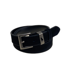 На фото 1 - Ремень женский из натуральной замши, цвет черный На фото 1 - Ремень женский из натуральной замши, цвет черный