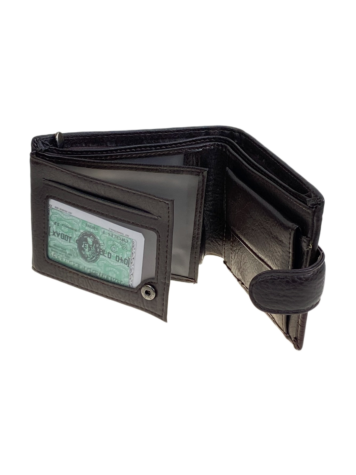 На фото 2 - Портмоне мужское из натуральной кожи , цвет коричневый На фото 2 - Портмоне мужское из натуральной кожи , цвет коричневый