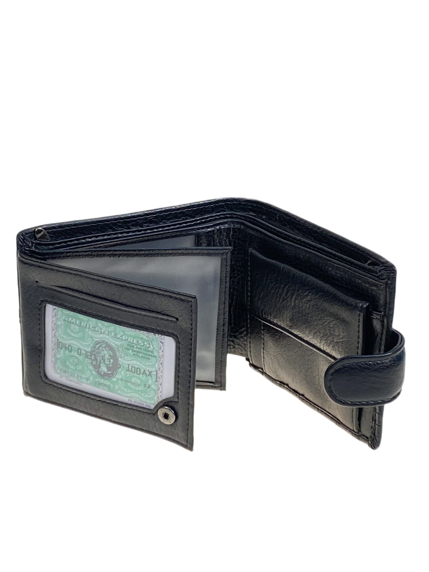 На фото 2 - Портмоне мужское из натуральной кожи , цвет черный На фото 2 - Портмоне мужское из натуральной кожи , цвет черный