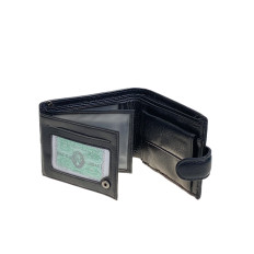 На фото 2 - Портмоне мужское из натуральной кожи , цвет черный На фото 2 - Портмоне мужское из натуральной кожи , цвет черный