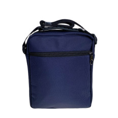 На фото 2 - Сумка мужская  текстильная, цвет  синий