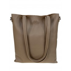 На фото 2 - Женская сумка из искусственной кожи, цвет бежевый На фото 2 - Женская сумка из искусственной кожи, цвет бежевый