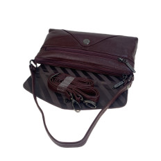 На фото 2 - Женская сумка из натуральной кожи, цвет бордо На фото 2 - Женская сумка из натуральной кожи, цвет бордо