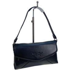 На фото 1 - Женская сумка из натуральной кожи, цвет черный На фото 1 - Женская сумка из натуральной кожи, цвет черный