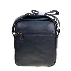 На фото 2 - Сумка мужская из натуральной кожи, цвет черный На фото 2 - Сумка мужская из натуральной кожи, цвет черный