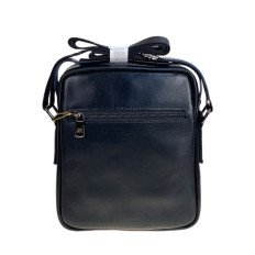 На фото 2 - Сумка мужская из натуральной кожи, цвет черный На фото 2 - Сумка мужская из натуральной кожи, цвет черный