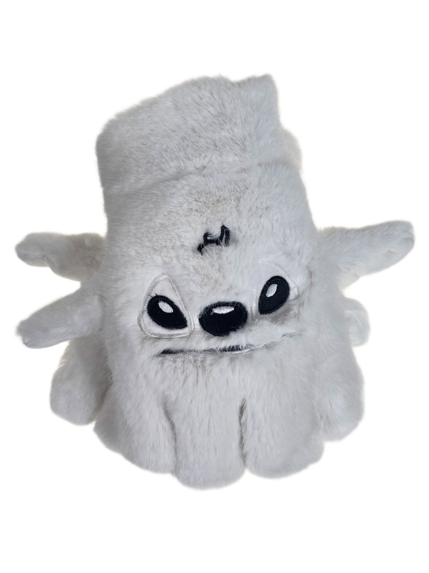 На фото 1 - Тёплые подростковые перчатки, цвет белый На фото 1 - Тёплые подростковые перчатки, цвет белый