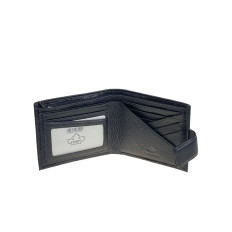 На фото 2 - Портмоне мужское из натуральной кожи , цвет черный На фото 2 - Портмоне мужское из натуральной кожи , цвет черный