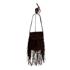 На фото 1 - Женская сумка из искусственной замши, цвет шоколад На фото 1 - Женская сумка из искусственной замши, цвет шоколад