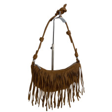 На фото 1 - Женская сумка из искусственной замши, цвет коричневый На фото 1 - Женская сумка из искусственной замши, цвет коричневый