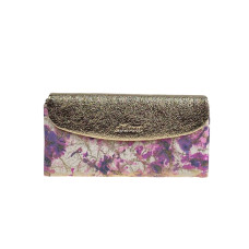 На фото 1 -  Женский кошелёк из натуральной кожи мультицвет 