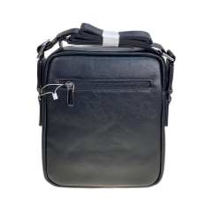 На фото 2 - Сумка мужская из натуральной кожи, цвет черный На фото 2 - Сумка мужская из натуральной кожи, цвет черный