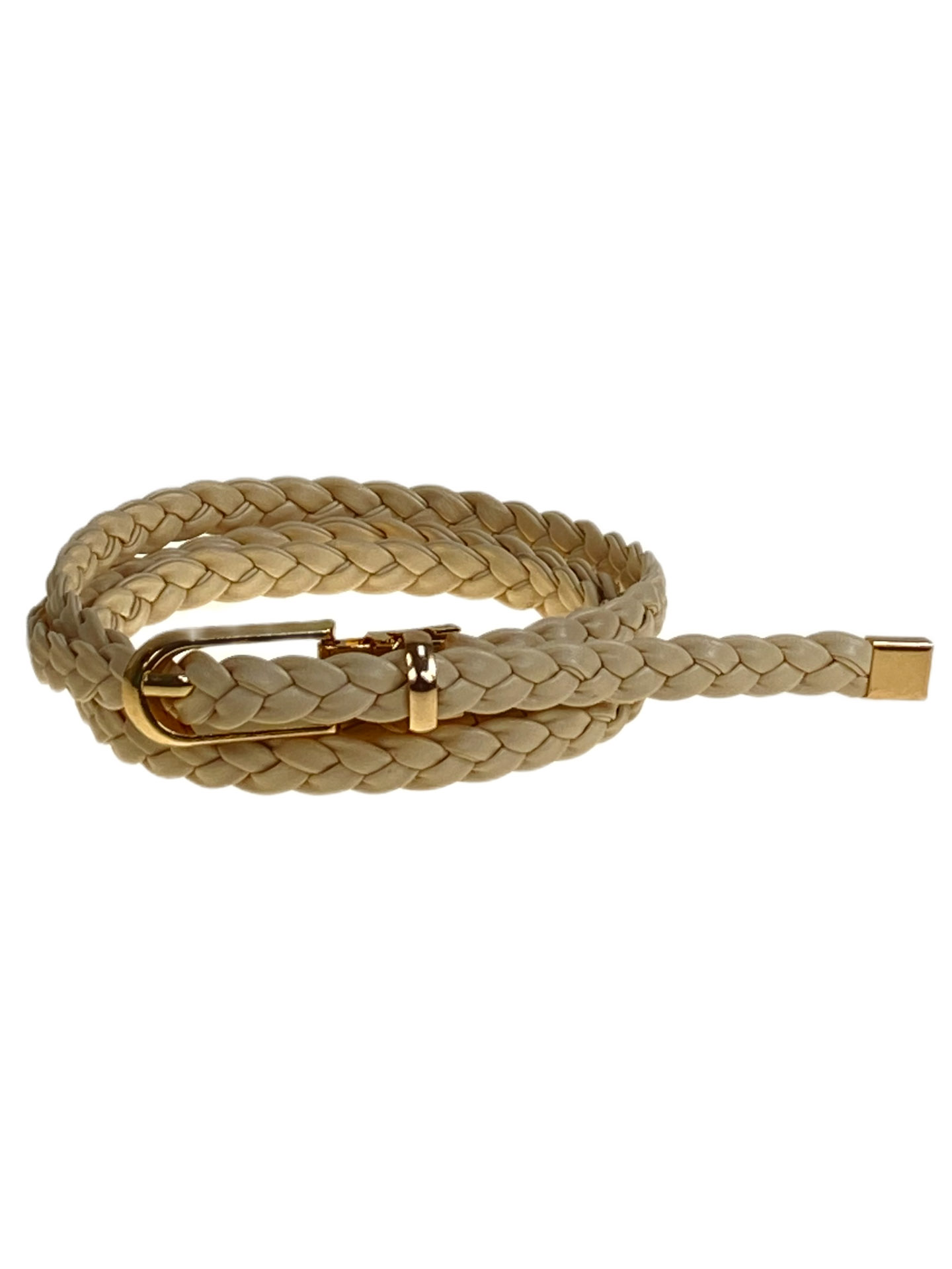 На фото 1 - Ремень женский из искусственной кожи , цвет бежевый На фото 1 - Ремень женский из искусственной кожи , цвет бежевый