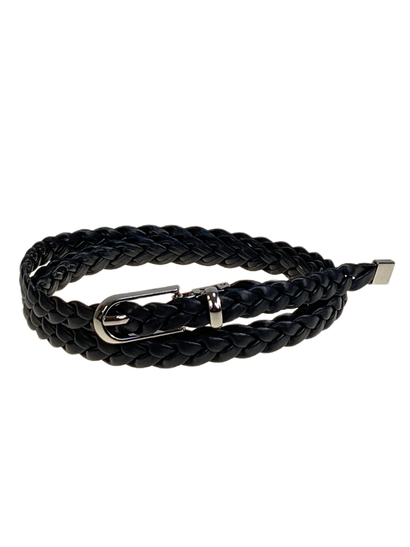 На фото 1 - Ремень женский из искусственной кожи , цвет черный На фото 1 - Ремень женский из искусственной кожи , цвет черный