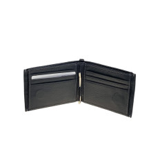 На фото 2 - Портмоне мужское из натуральной кожи, цвет черный На фото 2 - Портмоне мужское из натуральной кожи, цвет черный