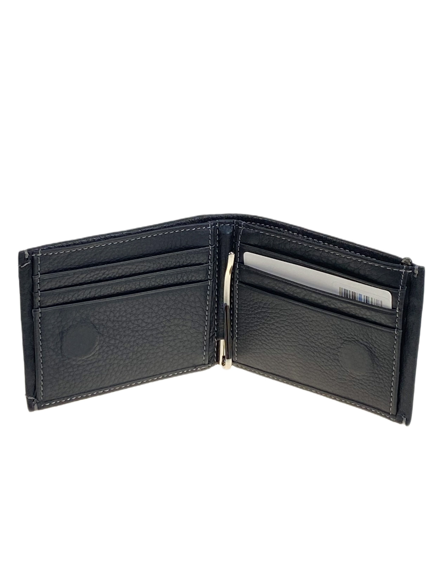 На фото 2 - Портмоне мужское из натуральной кожи, цвет черный На фото 2 - Портмоне мужское из натуральной кожи, цвет черный