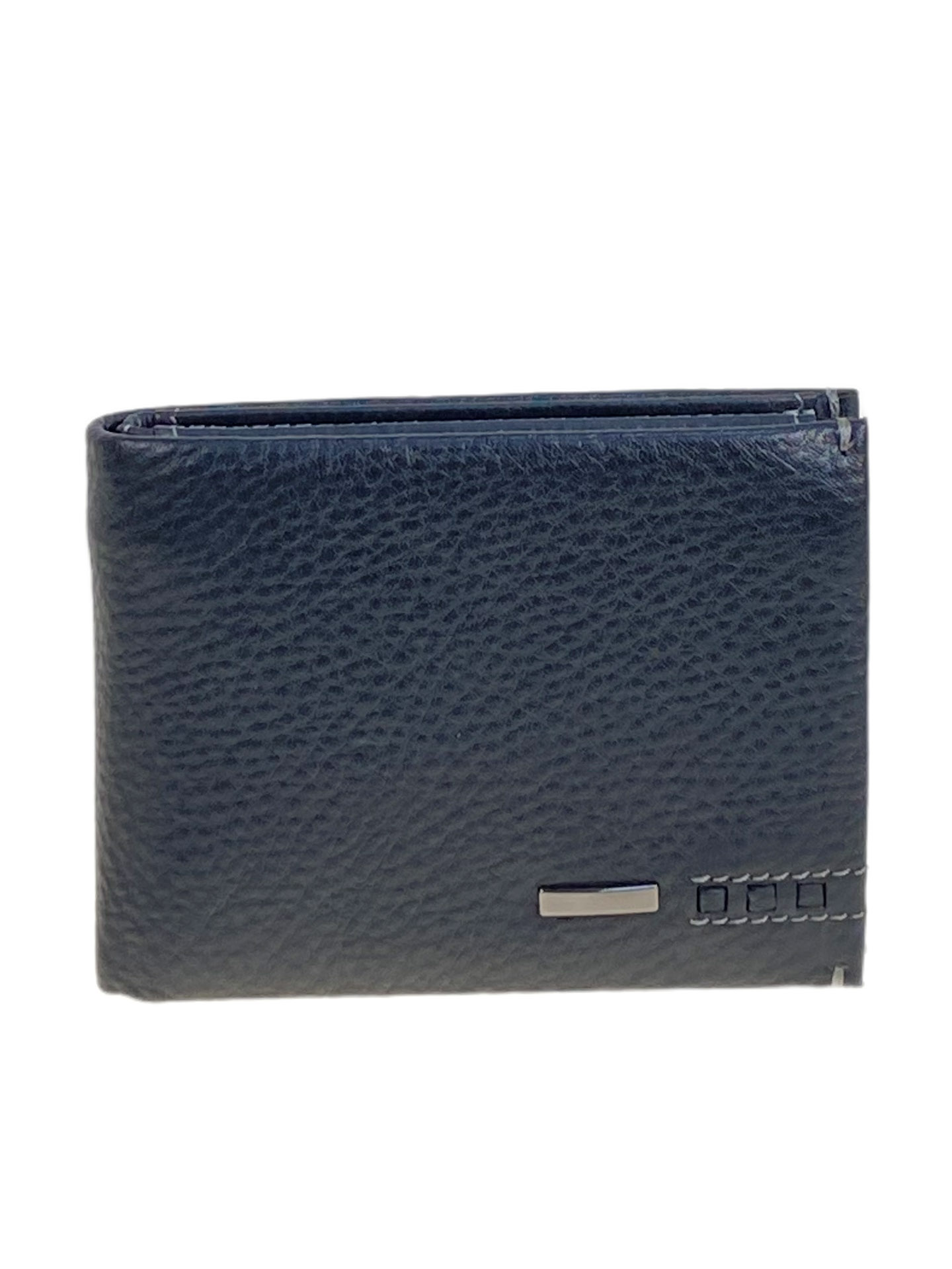 На фото 1 - Портмоне мужское из натуральной кожи, цвет черный На фото 1 - Портмоне мужское из натуральной кожи, цвет черный