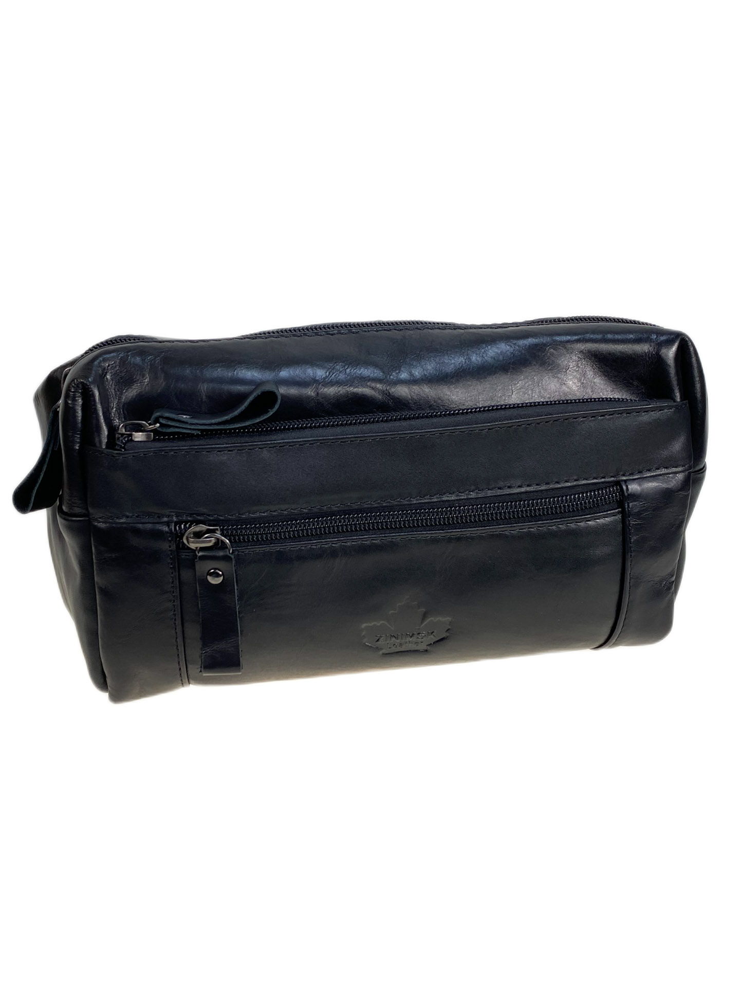 На фото 1 - Сумка мужская на пояс из натуральной кожи, цвет черный На фото 1 - Сумка мужская на пояс из натуральной кожи, цвет черный