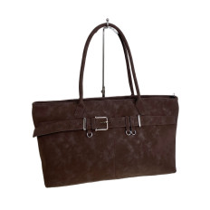 На фото 2 - Женская сумка из искусственной кожи, цвет шоколад На фото 2 - Женская сумка из искусственной кожи, цвет шоколад