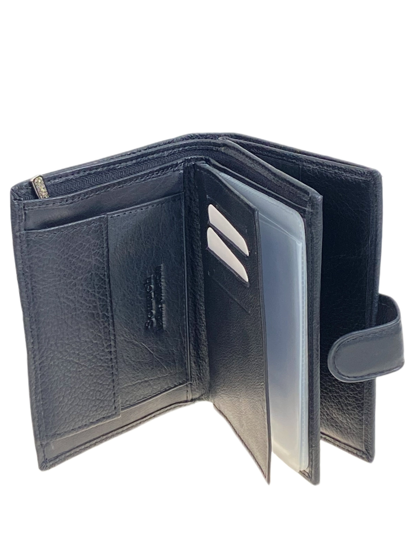 На фото 2 - Кошелек-органайзер мужской из натуральной кожи, цвет черный На фото 2 - Кошелек-органайзер мужской из натуральной кожи, цвет черный