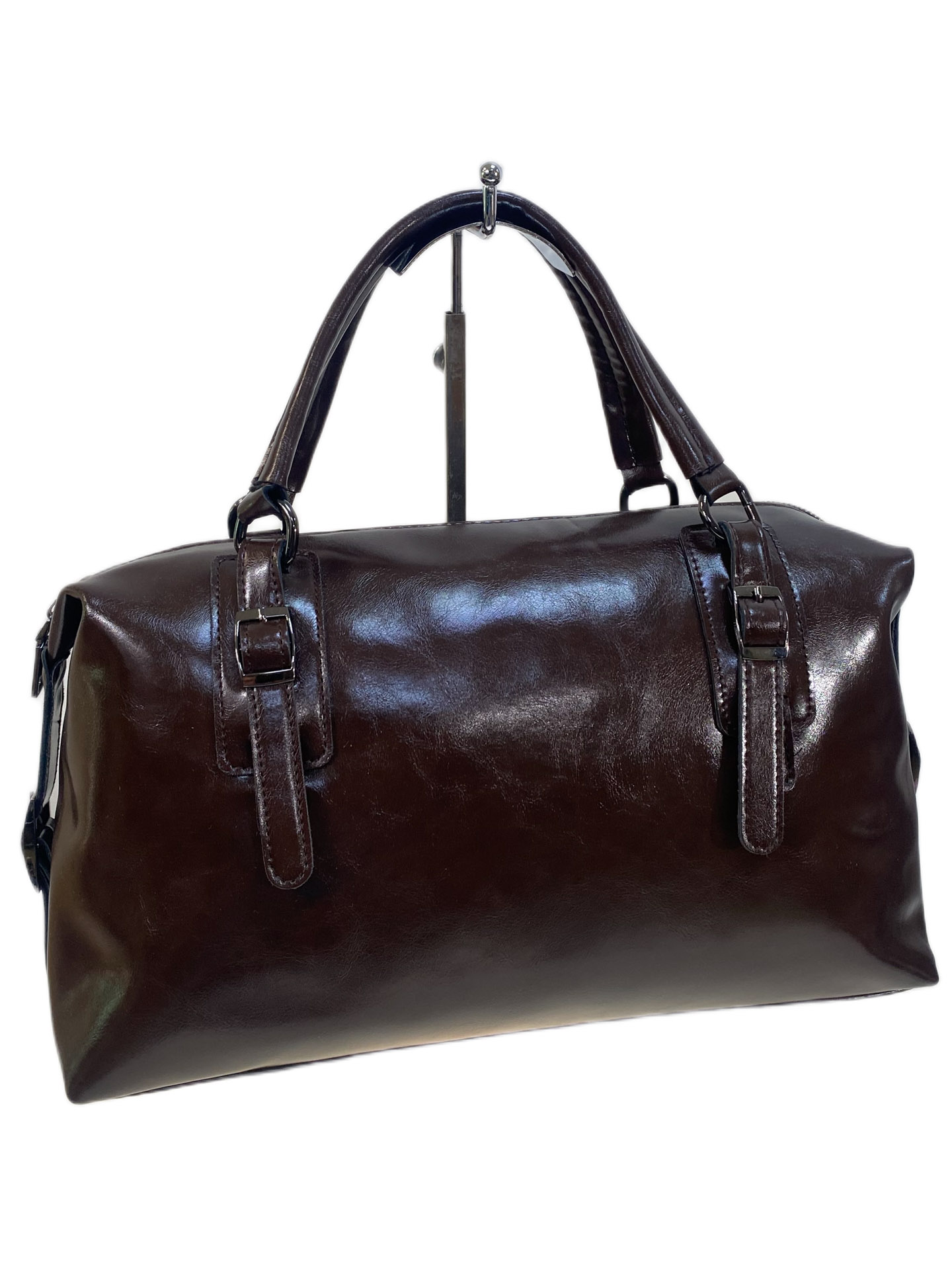 На фото 1 - Женская сумка из натуральной кожи, цвет кофе На фото 1 - Женская сумка из натуральной кожи, цвет кофе