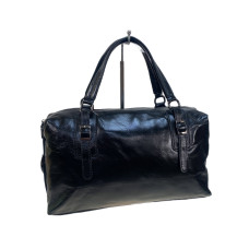 На фото 1 - Женская сумка из натуральной кожи, цвет черный На фото 1 - Женская сумка из натуральной кожи, цвет черный