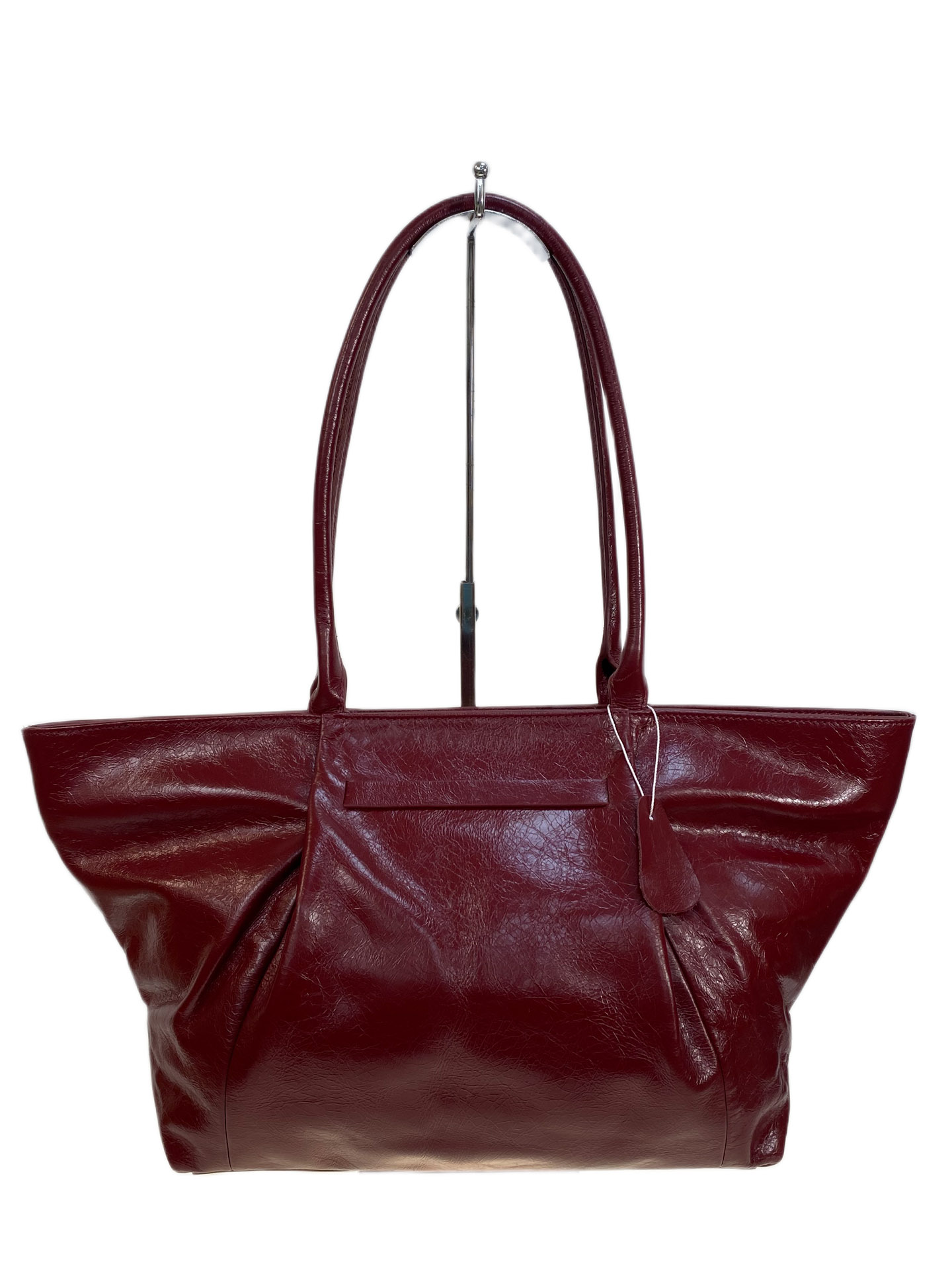 На фото 2 - Женская сумка из натуральной кожи, цвет бордовый На фото 2 - Женская сумка из натуральной кожи, цвет бордовый