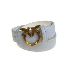 На фото 1 - Ремень женский из искусственной, цвет белый На фото 1 - Ремень женский из искусственной, цвет белый