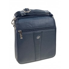 На фото 1 - Сумка мужская из искусственной кожи, цвет черный На фото 1 - Сумка мужская из искусственной кожи, цвет черный