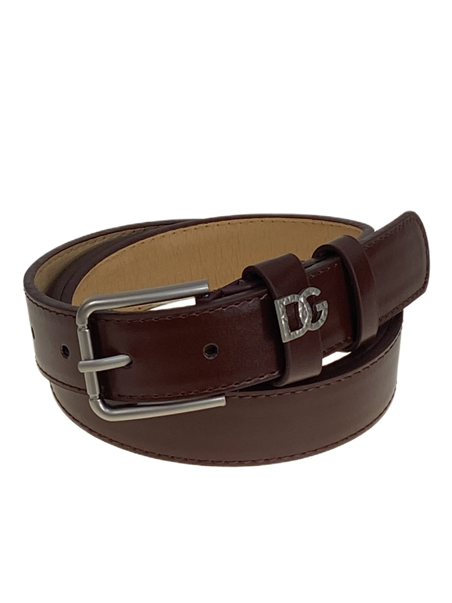 На фото 1 -  Ремень женский из искусственной кожи, цвет  шоколад