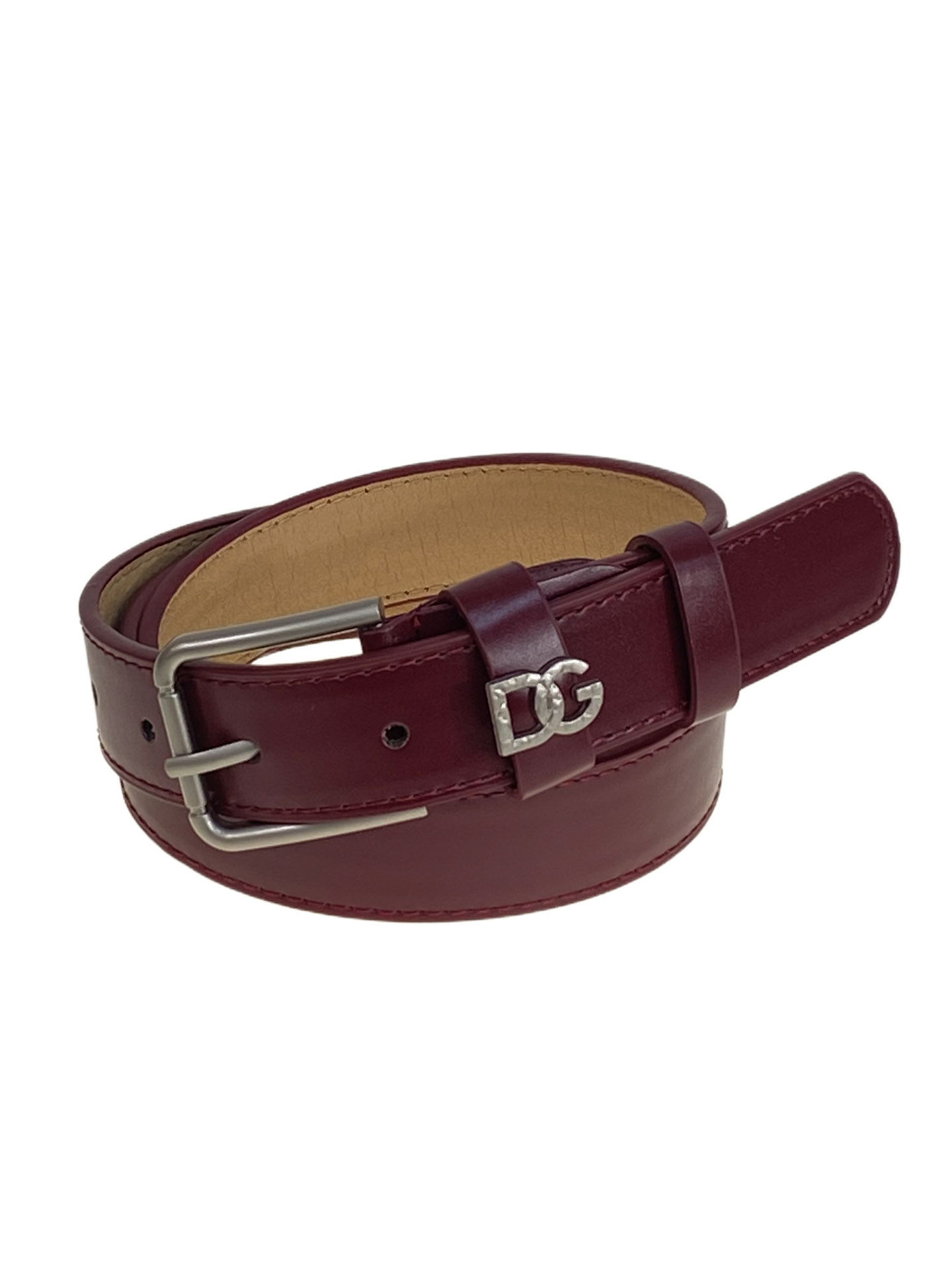 На фото 1 -  Ремень женский из искусственной кожи, цвет  бордовый