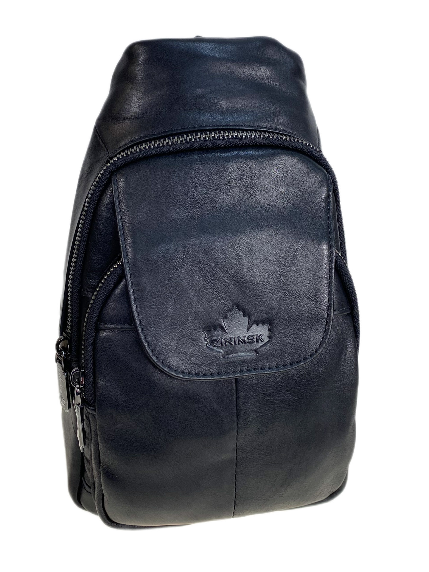 На фото 1 - Сумка мужская через плечо из натуральной кожи, цвет черный На фото 1 - Сумка мужская через плечо из натуральной кожи, цвет черный