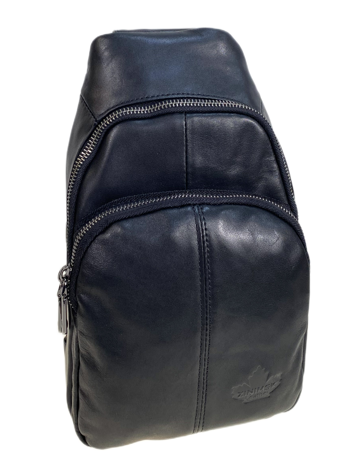 На фото 1 - Сумка мужская через плечо из натуральной кожи, цвет черный На фото 1 - Сумка мужская через плечо из натуральной кожи, цвет черный