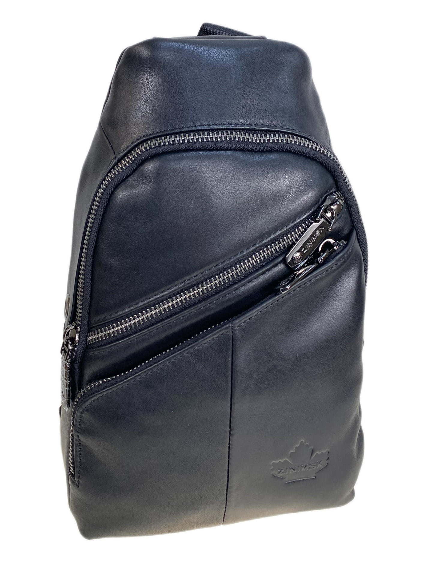 На фото 1 - Сумка мужская через плечо из натуральной кожи, цвет черный На фото 1 - Сумка мужская через плечо из натуральной кожи, цвет черный