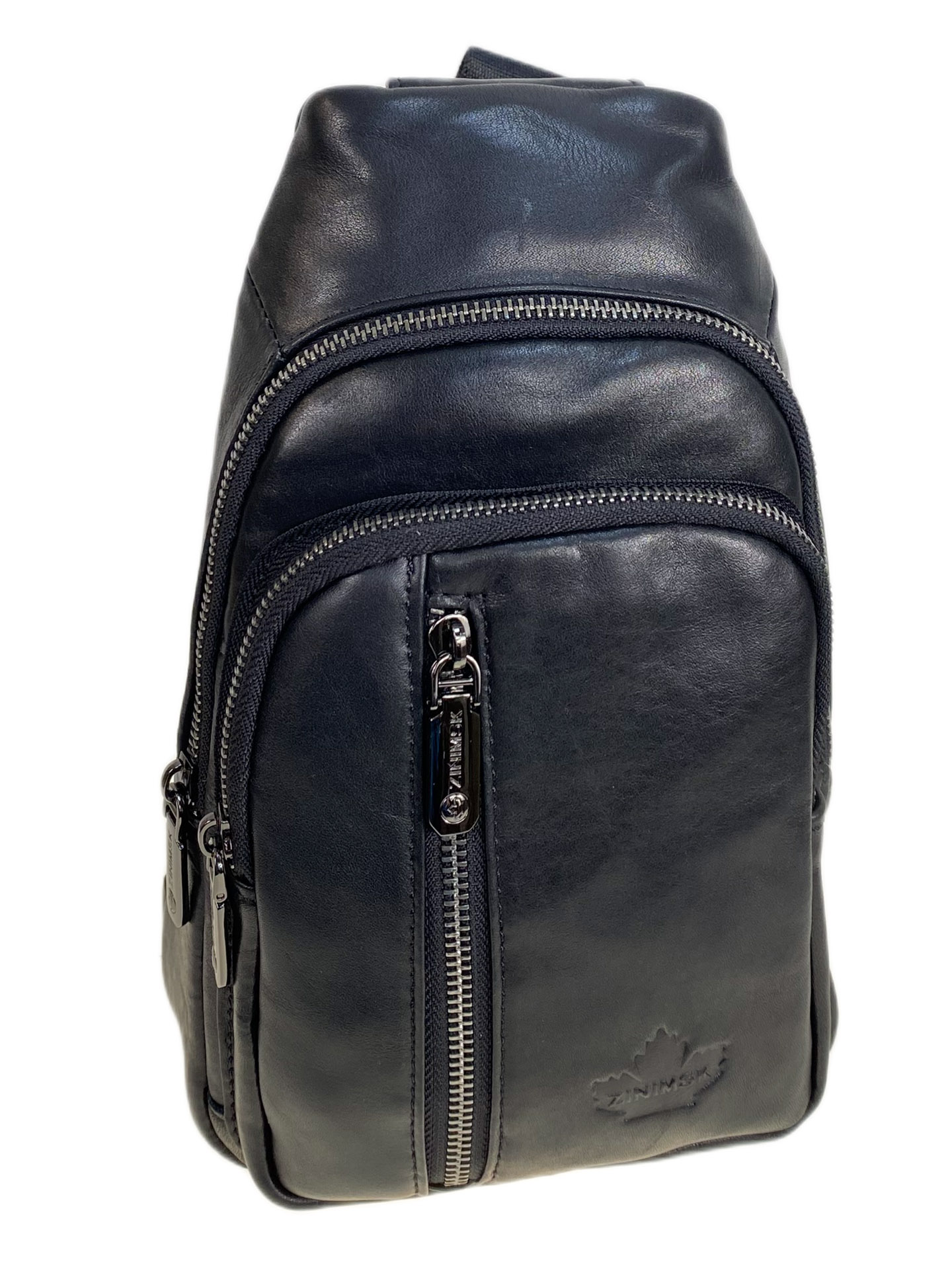 На фото 1 - Сумка мужская через плечо из натуральной кожи, цвет черный На фото 1 - Сумка мужская через плечо из натуральной кожи, цвет черный