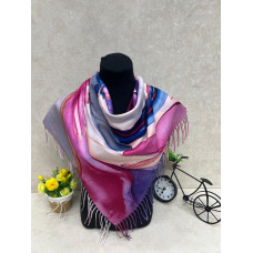 На фото 1 - Платок из кашемира, мультицвет На фото 1 - Платок из кашемира, мультицвет