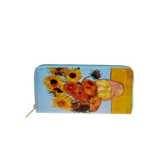 На фото 1 - Женский кошелёк  из искусственной кожи мультицвет