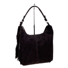 На фото 1 - Женская сумка из натуральной замши искусственной кожи, цвет шоколад На фото 1 - Женская сумка из натуральной замши искусственной кожи, цвет шоколад