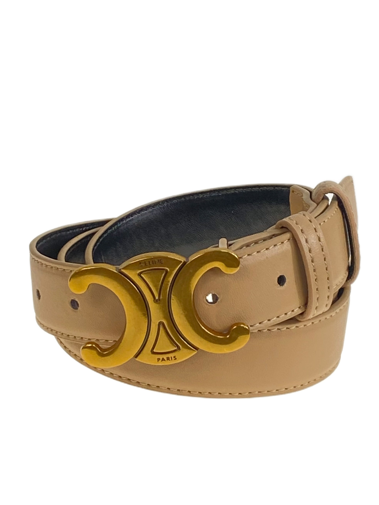 На фото 1 - Ремень женский из искусственной кожи , цвет светло коричневый На фото 1 - Ремень женский из искусственной кожи , цвет светло коричневый