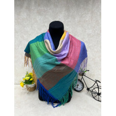 На фото 1 - Платок из кашемира, мультицвет На фото 1 - Платок из кашемира, мультицвет