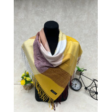 На фото 1 - Платок из кашемира, мультицвет